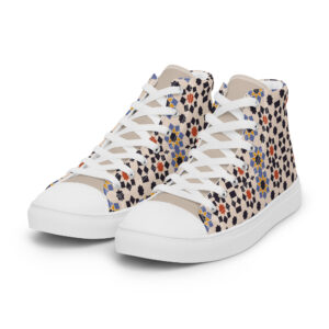 Morocco Elite high top canvas shoes